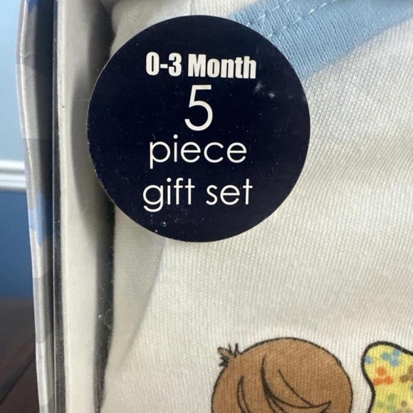 Vintage Precious Moments 5 Piece Gift Set 0-3m NWOT - Picture 2 of 7